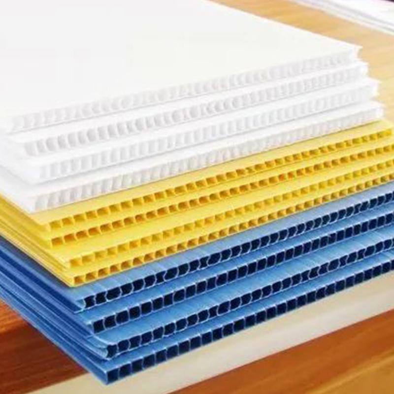 Waterdichte gecanneleerde polypropyleenplaat voor het maken van opbergdozen