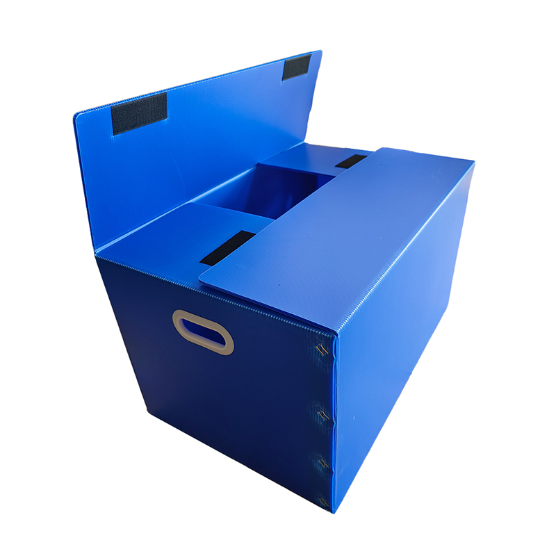 Klittenbandsluiting PP golfkarton opbergdoos met handgat