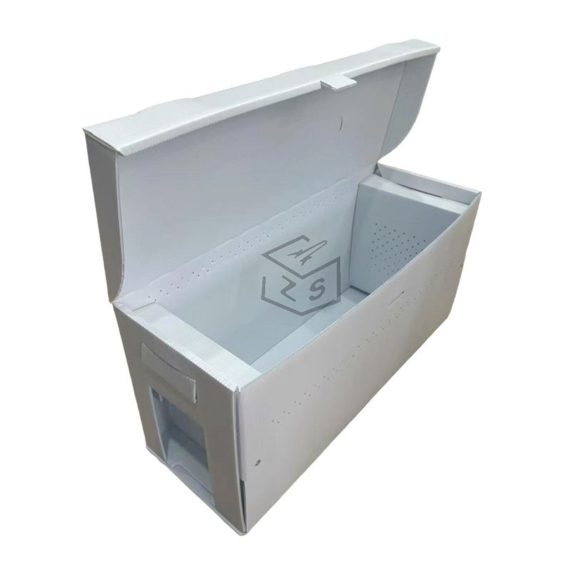 Ademende geperforeerde gegolfde kunststof Nuc Box