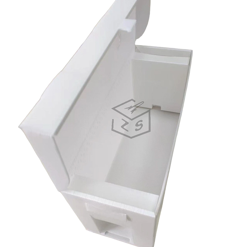 Ademende geperforeerde gegolfde kunststof Nuc Box