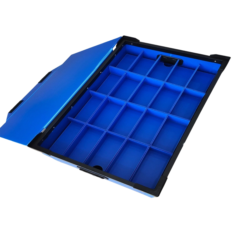 Verdeelde Coroplast PP holle kartonnen hardware sorteerdoos