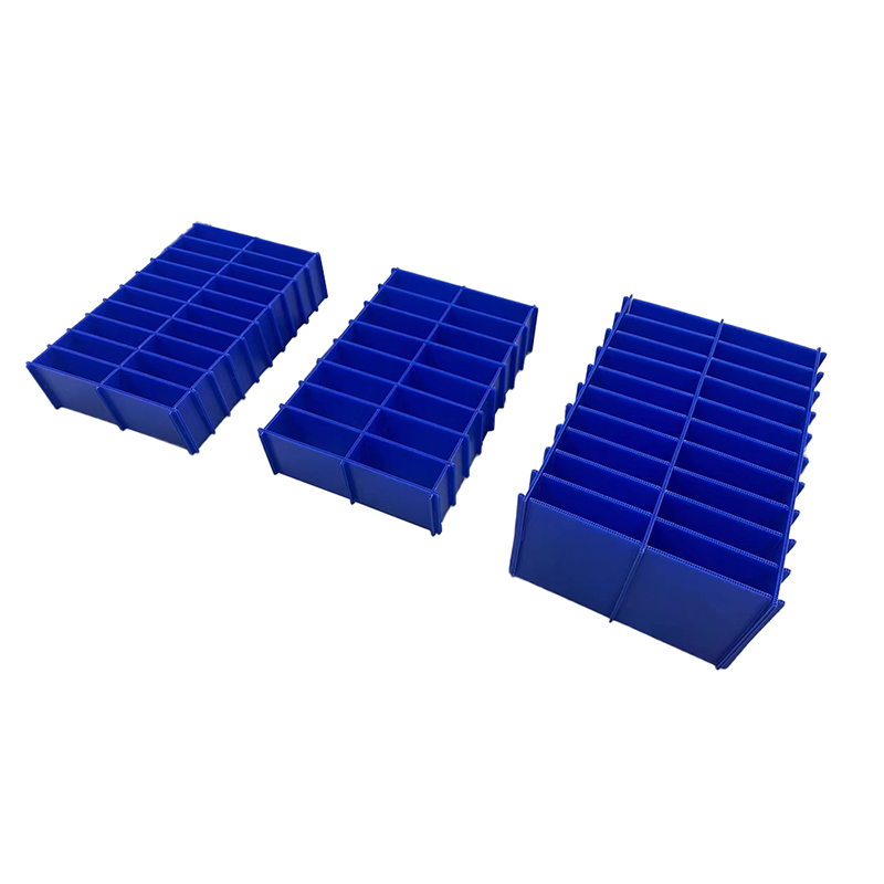 Verdeelde Coroplast PP holle kartonnen hardware sorteerdoos