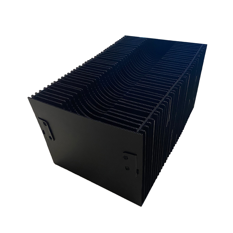 ESD-gecompartimenteerde PP-holle kartonnen container met roosterverdeler