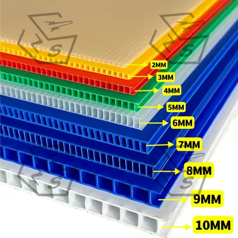 Vochtbestendig antislip PP Coroplast-blad