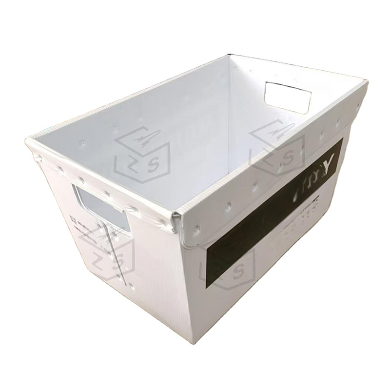 Recyclebare gegolfde plastic postcontainer