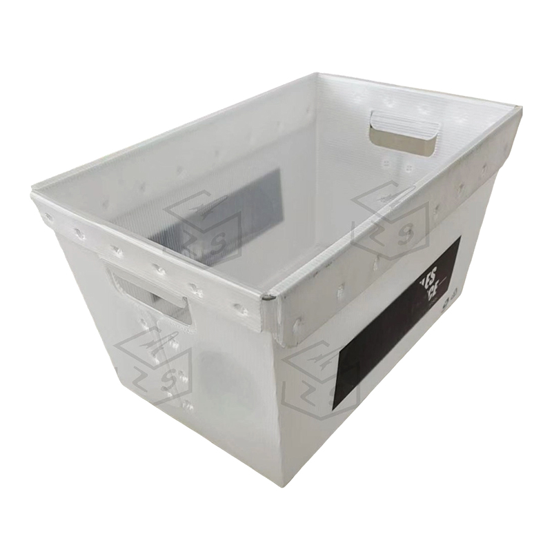 Recyclebare gegolfde plastic postcontainer