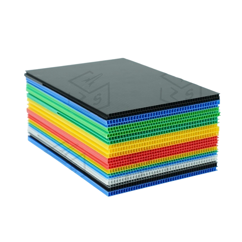 Waterdicht antistatisch PP golfplaten vloerbescherming